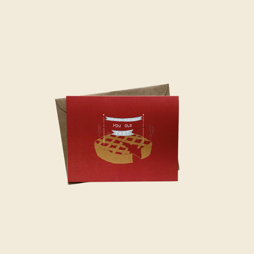 Happy Birthday Old Tart Card