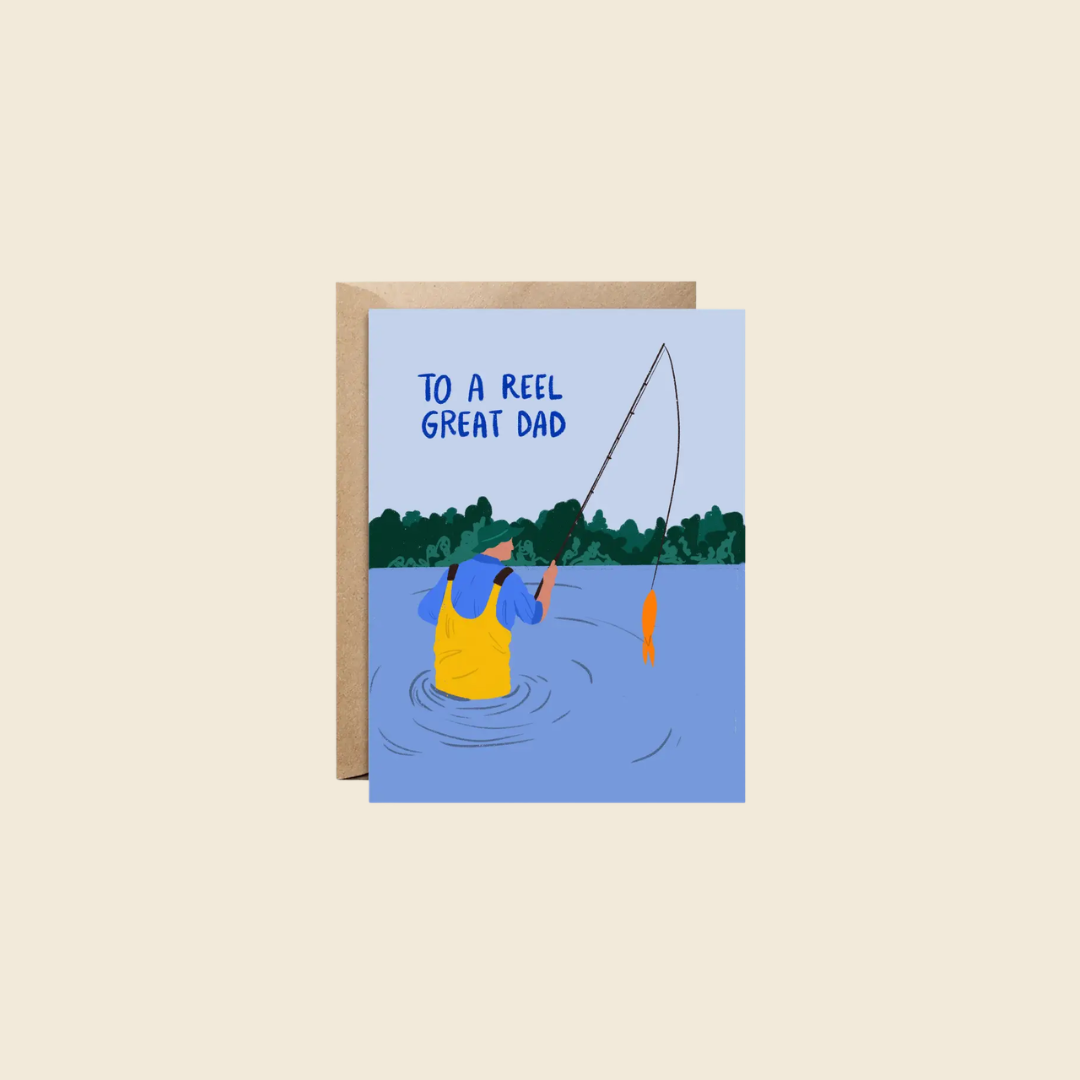 Reel Great Dad Card