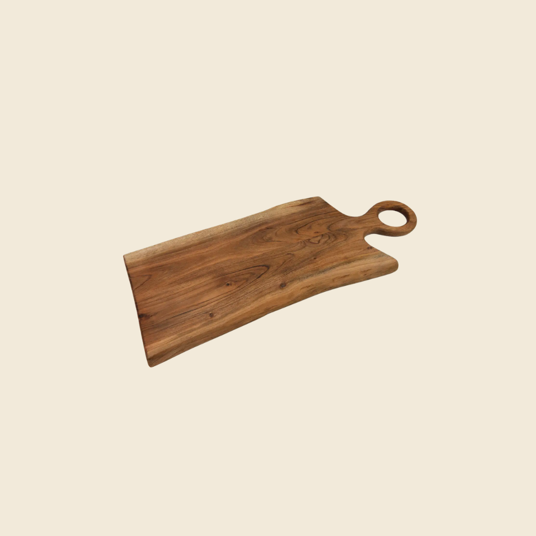 Acacia Wood Board w Handle