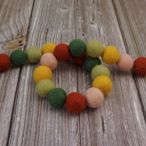 Falling Leaves Felt Garland
