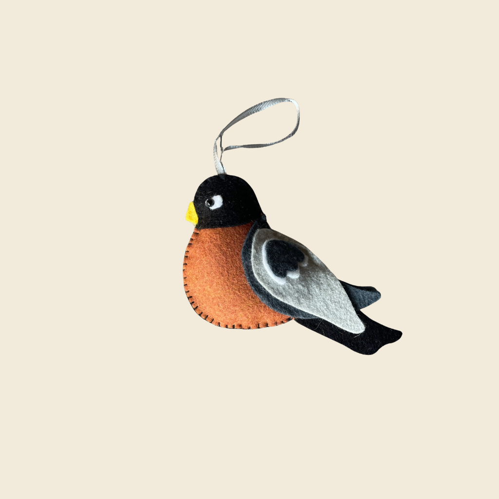 Felt Robin Ornament