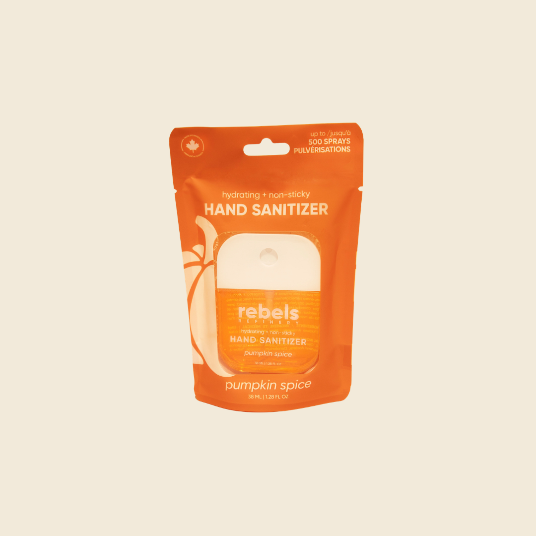 Pumpkin Spice Pocket Hand Sanitizer