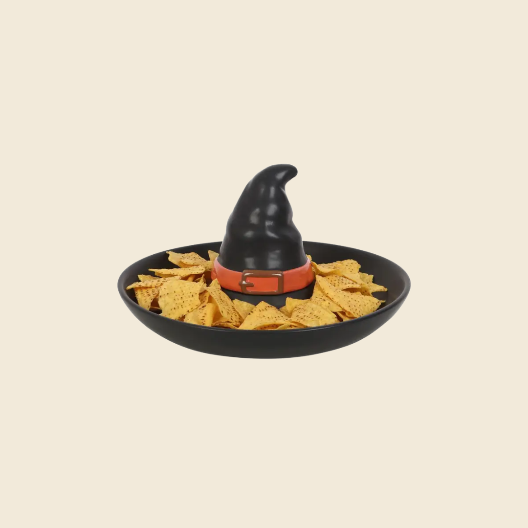 Witch Hat Chip & Dip Ceramic