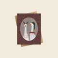 Victorian Goose Holiday Card