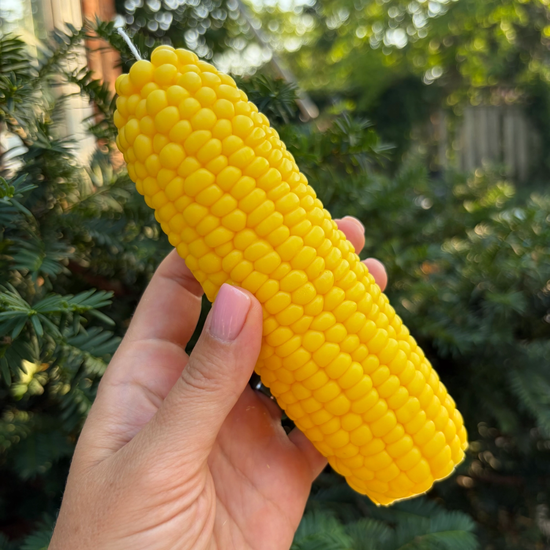 Large Corn Candle
