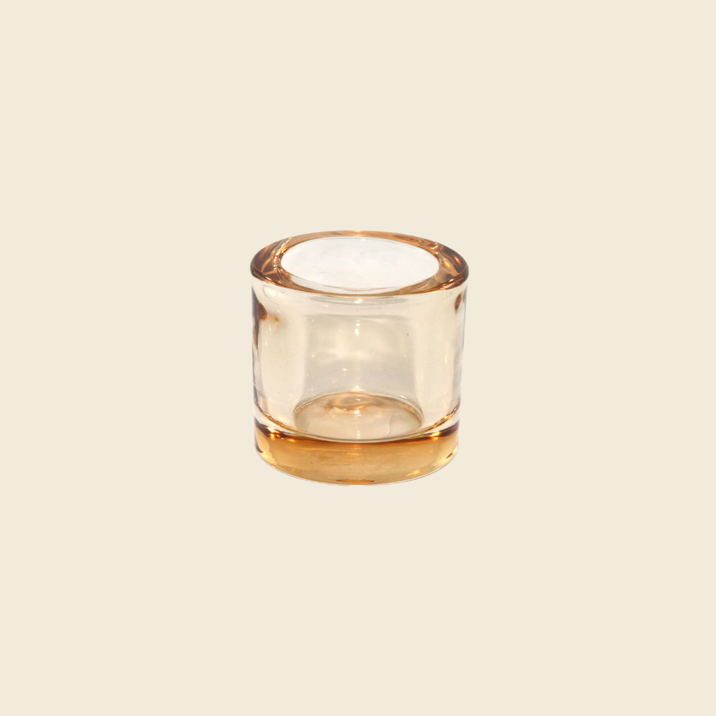Glass Candle Holder