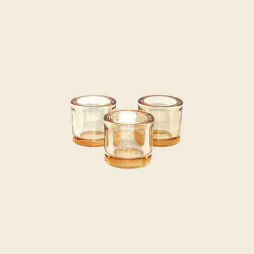 Glass Candle Holder