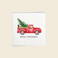 Christmas Truck Cocktail Napkins