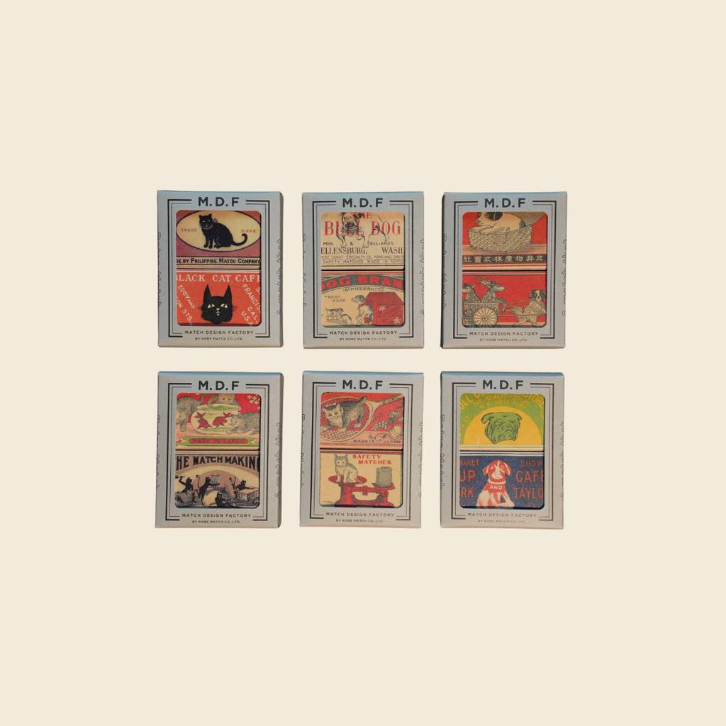 Pet-Themed Retro Safety Matches
