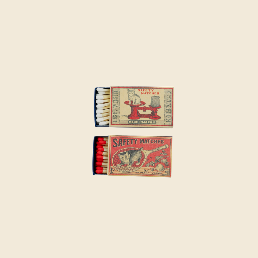 Pet-Themed Retro Safety Matches