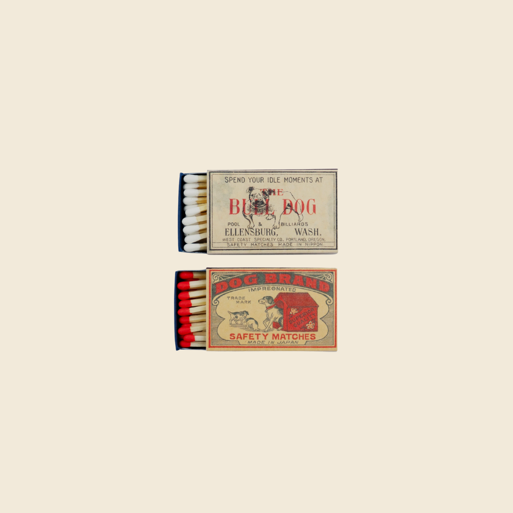 Pet-Themed Retro Safety Matches