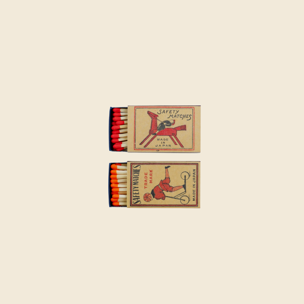 Whimsical-Themed Retro Matches
