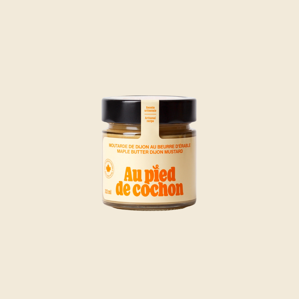 Au Pied De Cochon Maple Butter Dijon Mustard