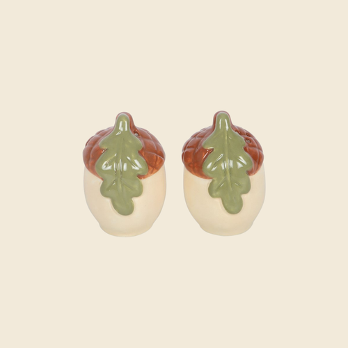 Autumn Acorn Salt and Pepper Shakers