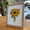 Framed Sunflower Print