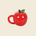 Apple Shaped Lidded Mug