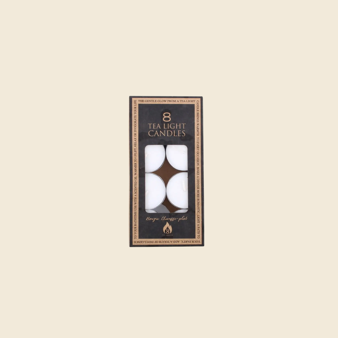 8-pack 8 Hour Tealight Candles