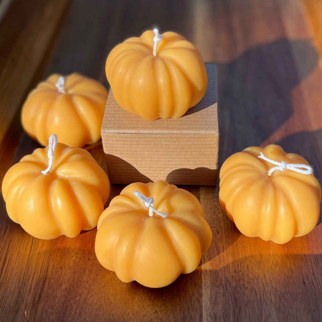 Handcrafted Pumpkin Candle