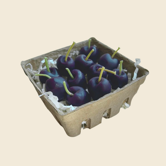 Black Cherries Beeswax Candles