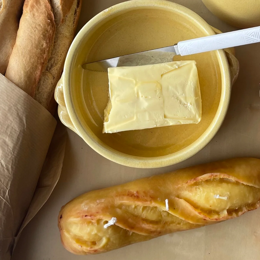 Bread Beeswax Candle