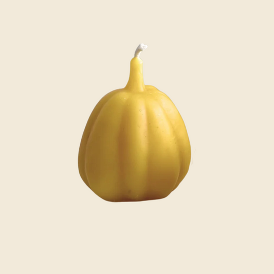 Squash Beeswax Candle