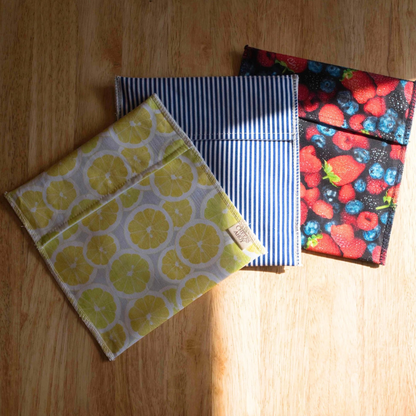 Reusable Snack & Sandwich Bag (Striped)