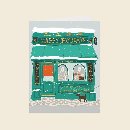 "Holidays in Paris" Card