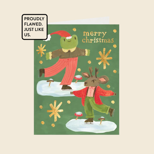 "Skating Duo" Card