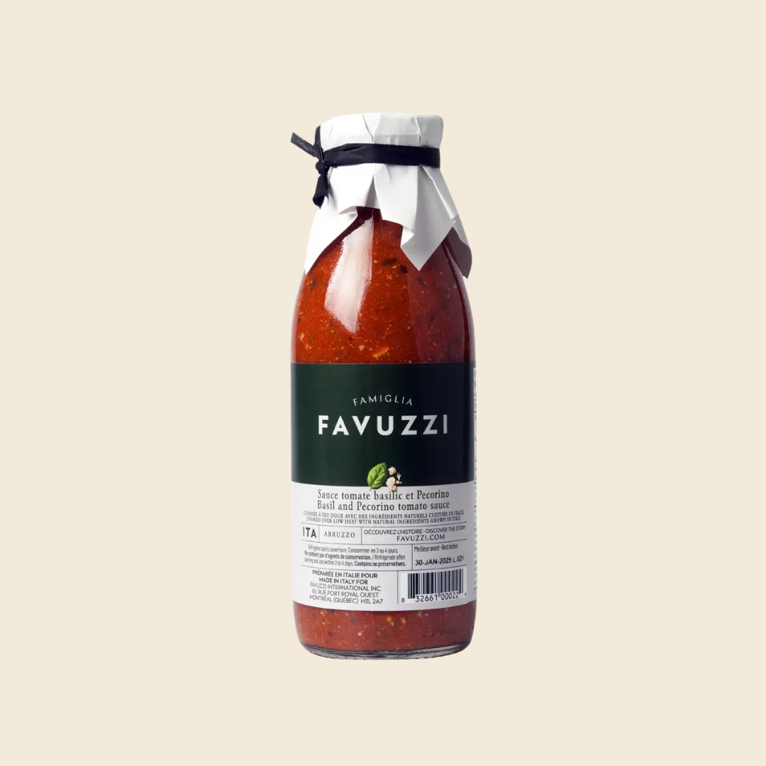 Basil and Pecorino Sauce