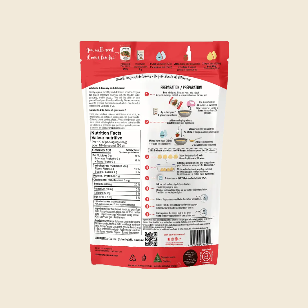 Gluten-Free Pizza Mix