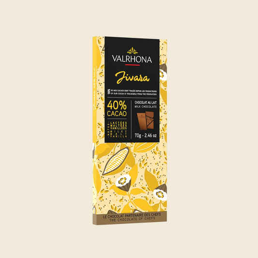 Valrhona Jivara 40% Milk Chocolate Bar