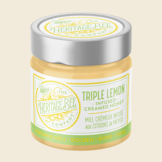 Triple Lemon Creamed Honey