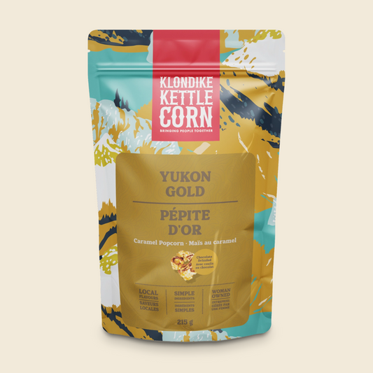 Yukon Gold Chocolate Drizzle Caramel Kettle Corn