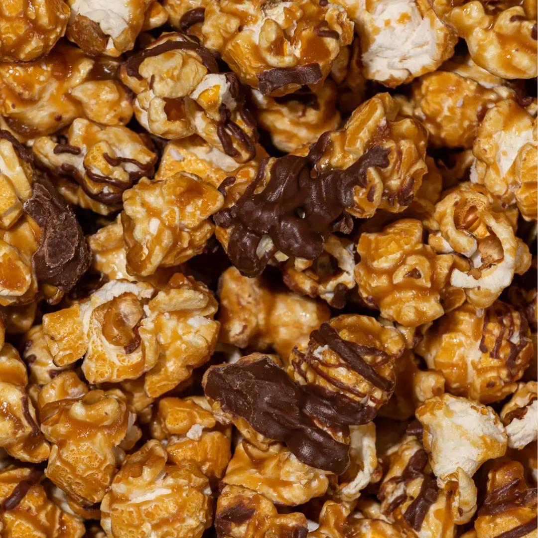 Yukon Gold Chocolate Drizzle Caramel Kettle Corn