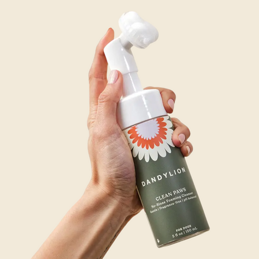 Dandylion Clean Paws No-Rinse Foaming Cleanser