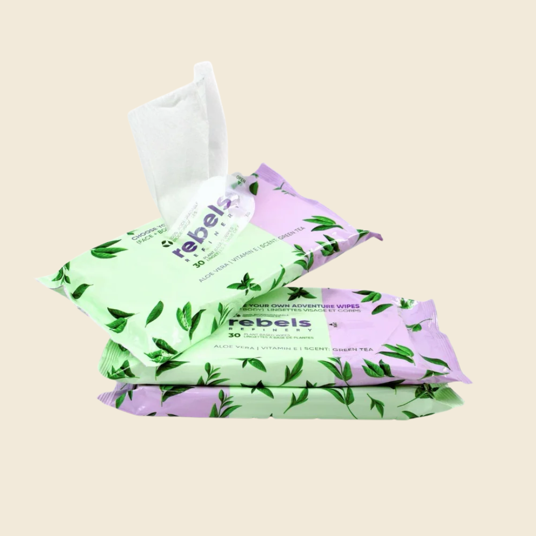 Biodegradable Face & Body Wipes