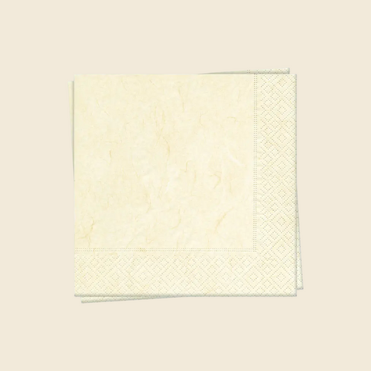Pure Cream Cocktail Napkin