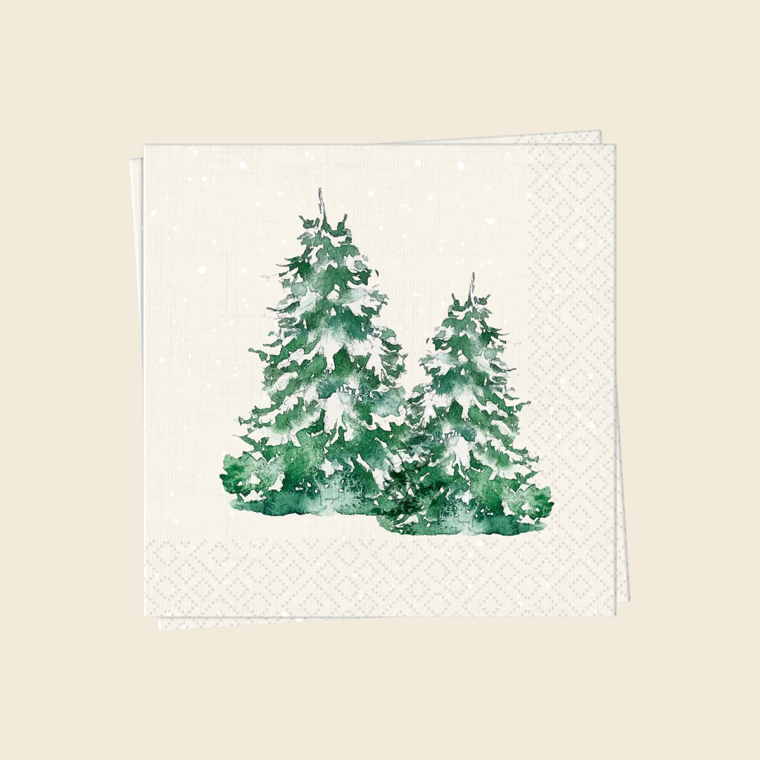 Fir Trees Luncheon Napkin