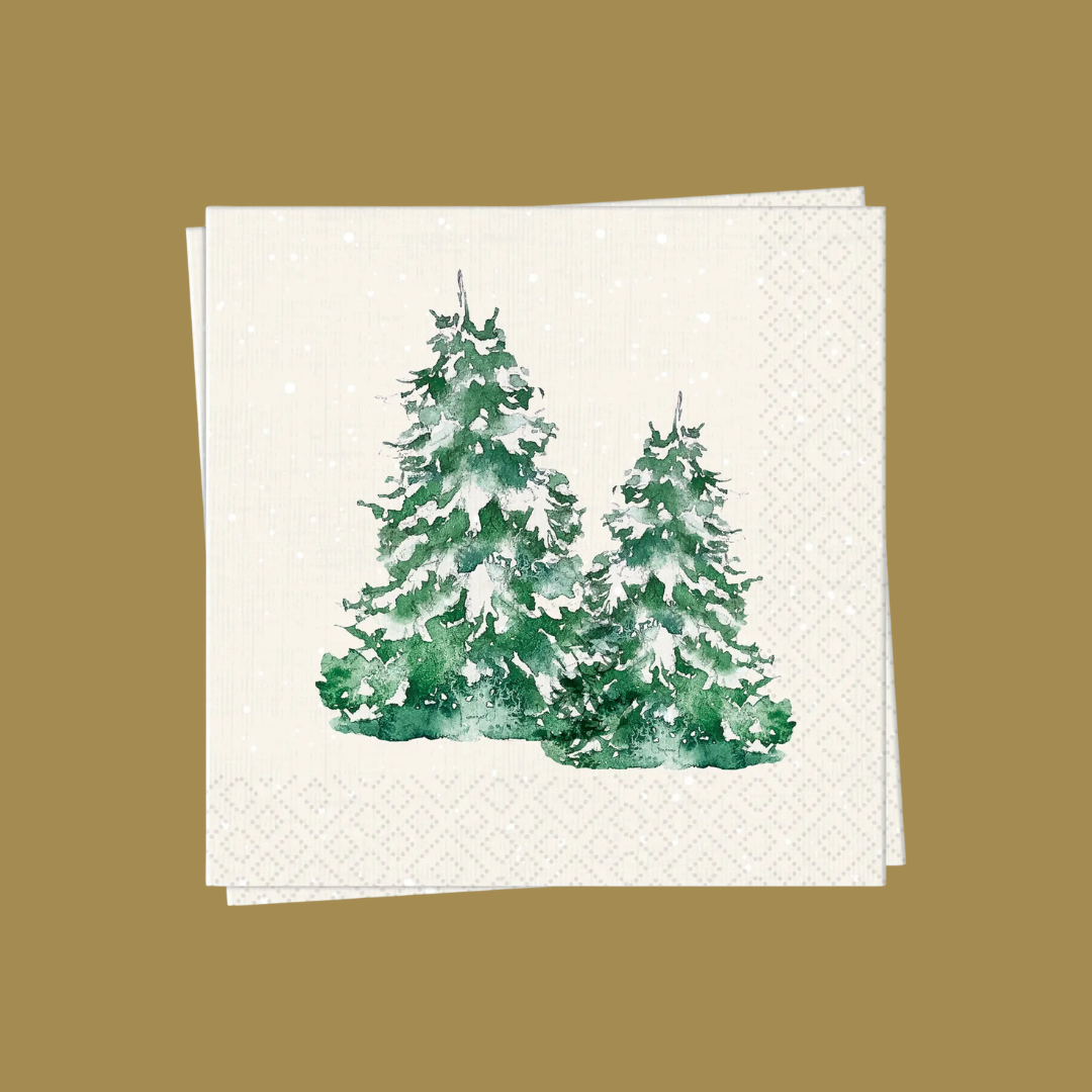 Fir Trees Luncheon Napkin