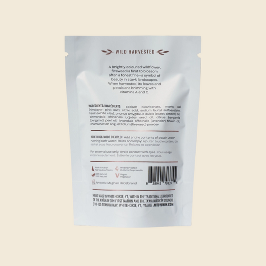 Foaming Fireweed Bath Soak
