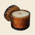 Warm Croissant Candle in Amber Jar