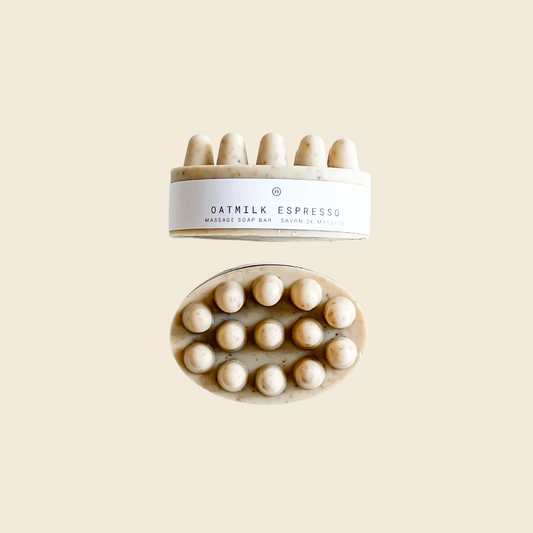 Oatmilk Espresso Massage Soap Bar