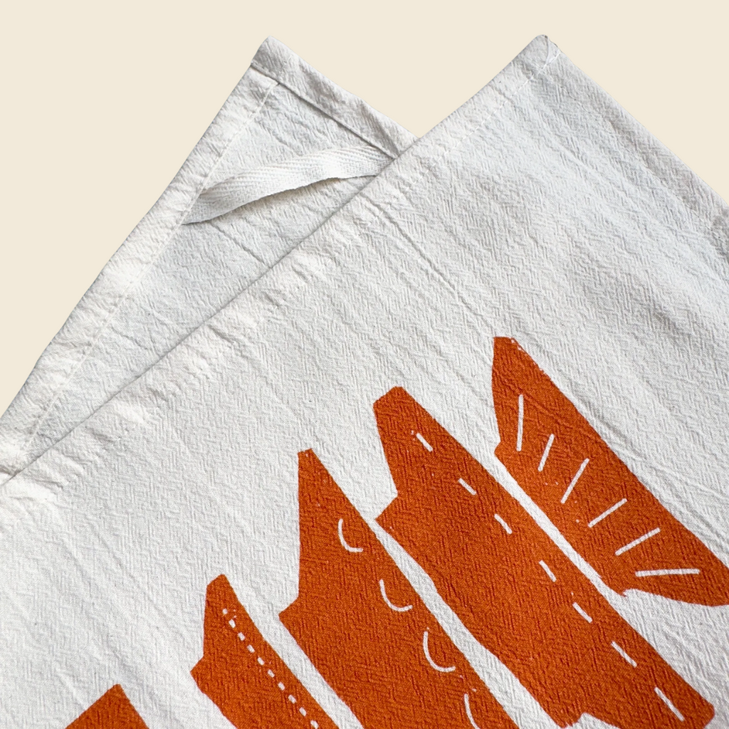 Cotton "Seaside" Tea Towels