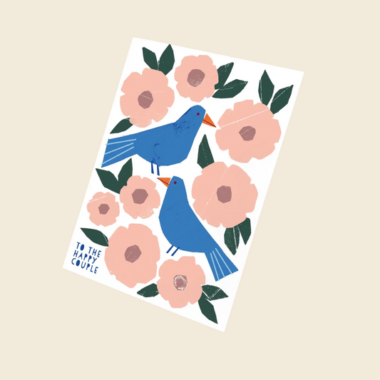 Happy Couple Greeting Card
