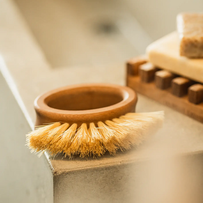 Nail + Hand Wooden Brush