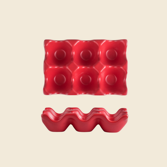 Ceramic 6-Grid Egg Holder