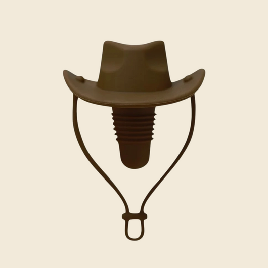 Cowboy Hat Wine Bottle Topper