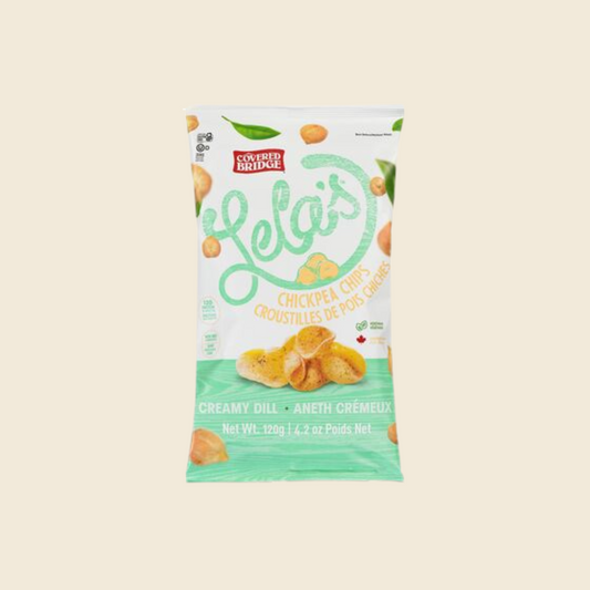Creamy Dill Chickpea Chips