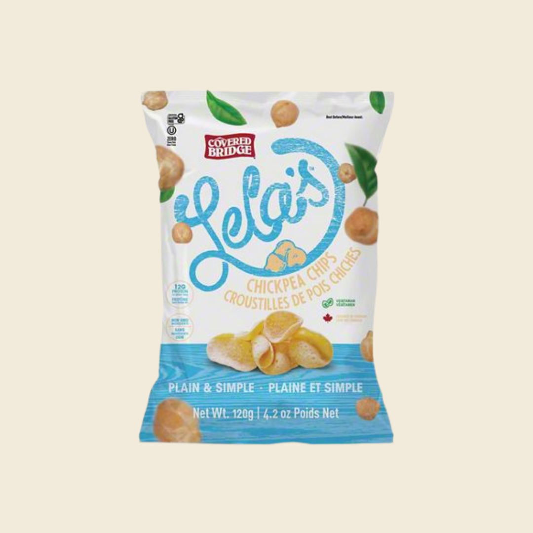 Plain and Simple Chickpea Chips