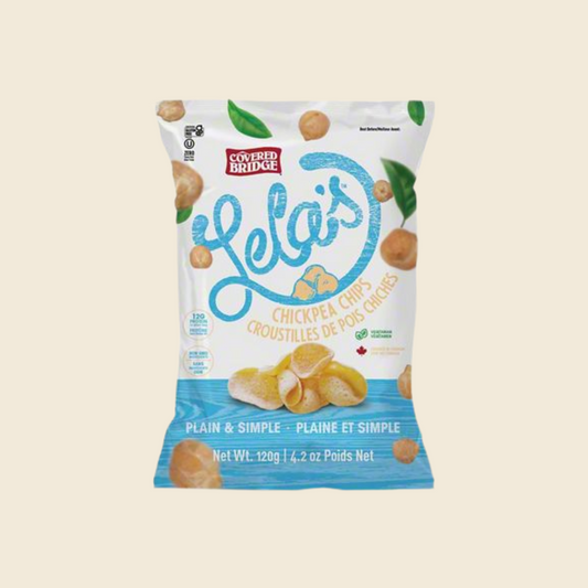 Plain and Simple Chickpea Chips